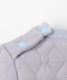 組曲 KIDS 【90-100㎝】ハートキルトジャガード トレーナー