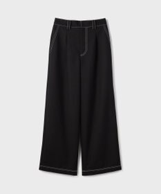 GRACE CONTINENTAL タックカーブパンツ