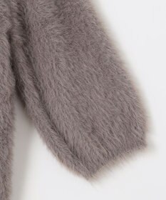 組曲 ナイロンファー半袖プルオーバー