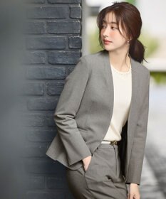 ANY SIS 【保温効果/ストレッチ】シリーズ累計13万枚突破！ビューティサーモ ノーカラージャケット