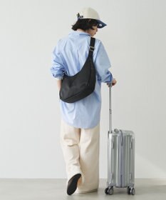 russet クラウズナイロンラウンドビッグショルダーバッグ(CE-1292)