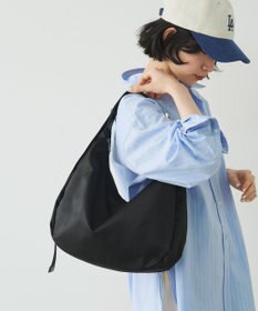 russet クラウズナイロンラウンドビッグショルダーバッグ(CE-1292)