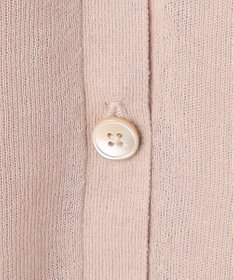 J.PRESS LADIES S 【洗える】LINEN MIX SHEER Vネック カーディガン