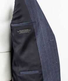 J.PRESS MEN 【ESSENTIAL CLOTHING】ミルドクリーンストライプ スーツ/総裏