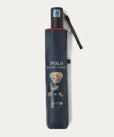 MOONBAT 【遮光率100％/遮熱/UV/自動開閉】POLO RALPH LAUREN（ポロ ラルフローレン）晴雨兼用日傘  ポロベア 折りたたみ傘 ユニセックス