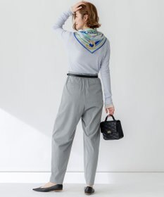 23区 S 【セットアップ対応/洗える】ライトクロス コクーン パンツ