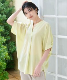 ANY L タックスリーブブラウス