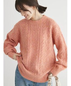 Green Parks フェアリーＭｉｘケーブルニットプルオーバー