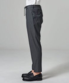 JOSEPH HOMME 【新素材 / セットアップ対応】ドットエアーサッカー ドロスト付テーパードパンツ / PEGG CONVERTIBLE
