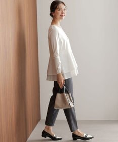 組曲 S シャツコンビティアード ロングＴシャツ