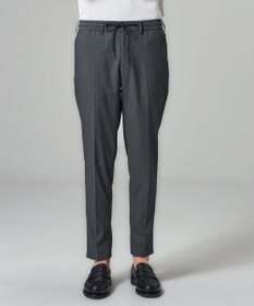 JOSEPH HOMME 【新素材 / セットアップ対応】ドットエアーサッカー ドロスト付テーパードパンツ / PEGG CONVERTIBLE