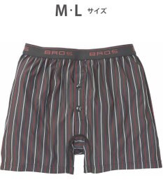 WACOAL MEN トランクス しめつけすぎずダブつかない ストレッチ素材 前開き 下着 メンズ GT4111 /ブロス バイ ワコールメン