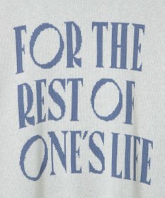 WEGO ロゴジャガードニットプルオーバー