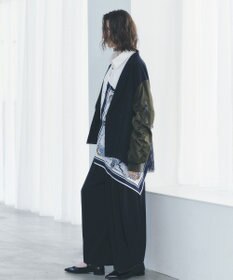 YECCA VECCA 異素材MIXテーラードジャケット