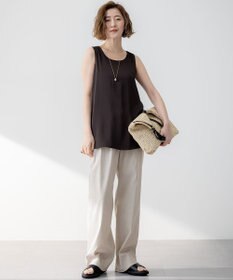 23区 【Oggi5月号掲載】ミスティサテン タンクトップ