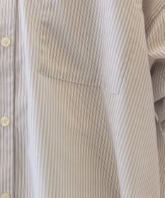 AMERICAN HOLIC 【イージーケア】ストライプVネックシャツ