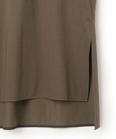 ICB 【洗える】タイプライタージャージー  ヘンリーネックカットソー