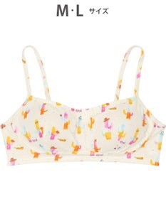 tsumori chisato SLEEP ノンワイヤーブラ　パッドつき　綿混　伸縮性がよい　ペアショーツあり　/ワコール　UBX552