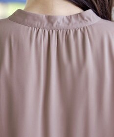 Tiaclasse 【スマート裏起毛・新色追加】 ピンタックシャツチュニック