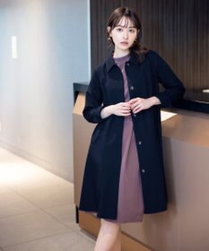 Tiaclasse 【洗える】ステンカラーコート