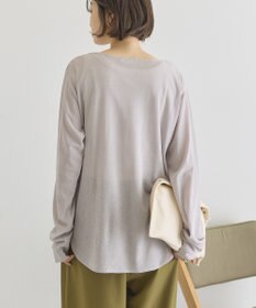 AMERICAN HOLIC ラウンドカットシアープルオーバー