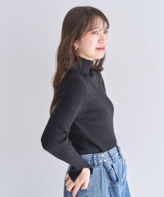 Green Parks ・Ｐｅｔｉｔ　Ｆｌｅｕｒ　ボトルネックリブニット