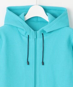 23区GOLF 【WOMEN】【UVケア】テクニカルワッフル フーディ