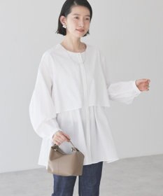 AMERICAN HOLIC サッカーティアードロングブラウス