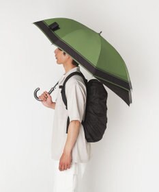 MOONBAT ポロ ラルフ ローレン (POLO RALPH LAUREN)  メンズ 長傘 雨傘 ロゴ刺繍 ボタンジャンプ ワンタッチ