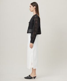 ICB 【洗える】シアードビーチェックブルゾン