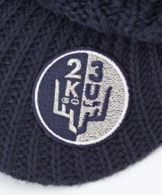 23区GOLF 【WOMEN】つば付きケーブル ニットキャップ