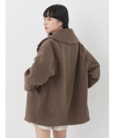 earth music&ecology ＢＩＧカラーコクーンコート