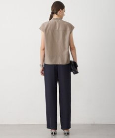 ICB 【新色追加・CLASSY.掲載】セシェシルキーローン フレンチスリーブボウタイブラウス