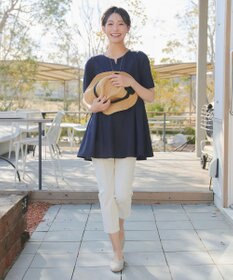 Tiaclasse L 日本製サーラドライ・テーパードパンツ