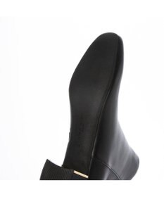 MODE ET JACOMO <MODE ET JACOMO>ストレッチレザースクエアトゥショートブーツ