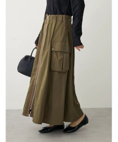 Green Parks ・ＳＵＧＡＲ　ＳＰＯＯＮ　ミリタリーフレアスカート