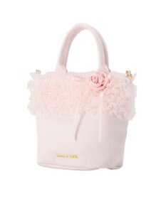 Maison de FLEUR チュールフリルローズ２Ｗａｙバッグ