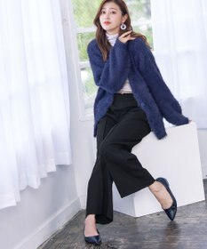 Tiaclasse 【GOLD LABEL・洗える】カシミヤタッチワイドパンツ