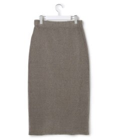 23区 S 【SLOW/一部店舗限定】ベロア風ニット スカート