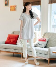 Tiaclasse L 日本製サーラドライ・テーパードパンツ