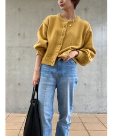 Green Parks クルーネックカーディガン