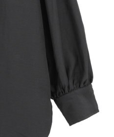 Green Parks ｅａｓｅ　ｂｌｕｅ．バックシャーリングブラウス