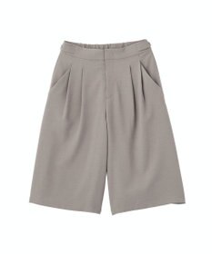 Green Parks イージーケアキュロットパンツ