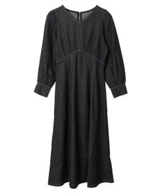 Green Parks ・ＥＬＥＮＣＡＲＥ　ＤＵＥウエストタックデニムワンピース