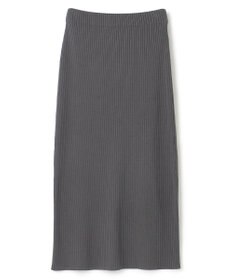 uncrave 【手洗い可】スムース ニット リブ スカート（uncrave STANDARD）