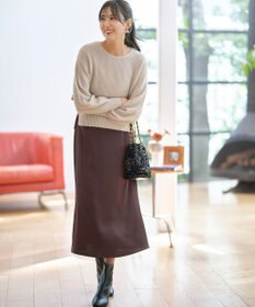 ANY SIS 【洗える】エアリーアンゴラブレンド ニット