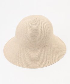 #Newans 【UVカット/洗える】〈花乃まりあさんコラボ〉リボン2本つきサマーハット