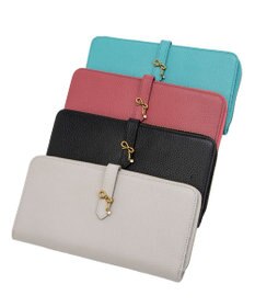 LANVIN en Bleu リュバン ラウンド長財布