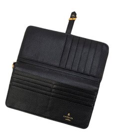 LANVIN en Bleu リュバン ラウンド長財布