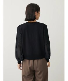 Green Parks プリーツ袖ニットプルオーバー